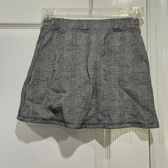 Art Class Girl's Size M (8) Black and White Plaid Skort - Picture 6 of 6